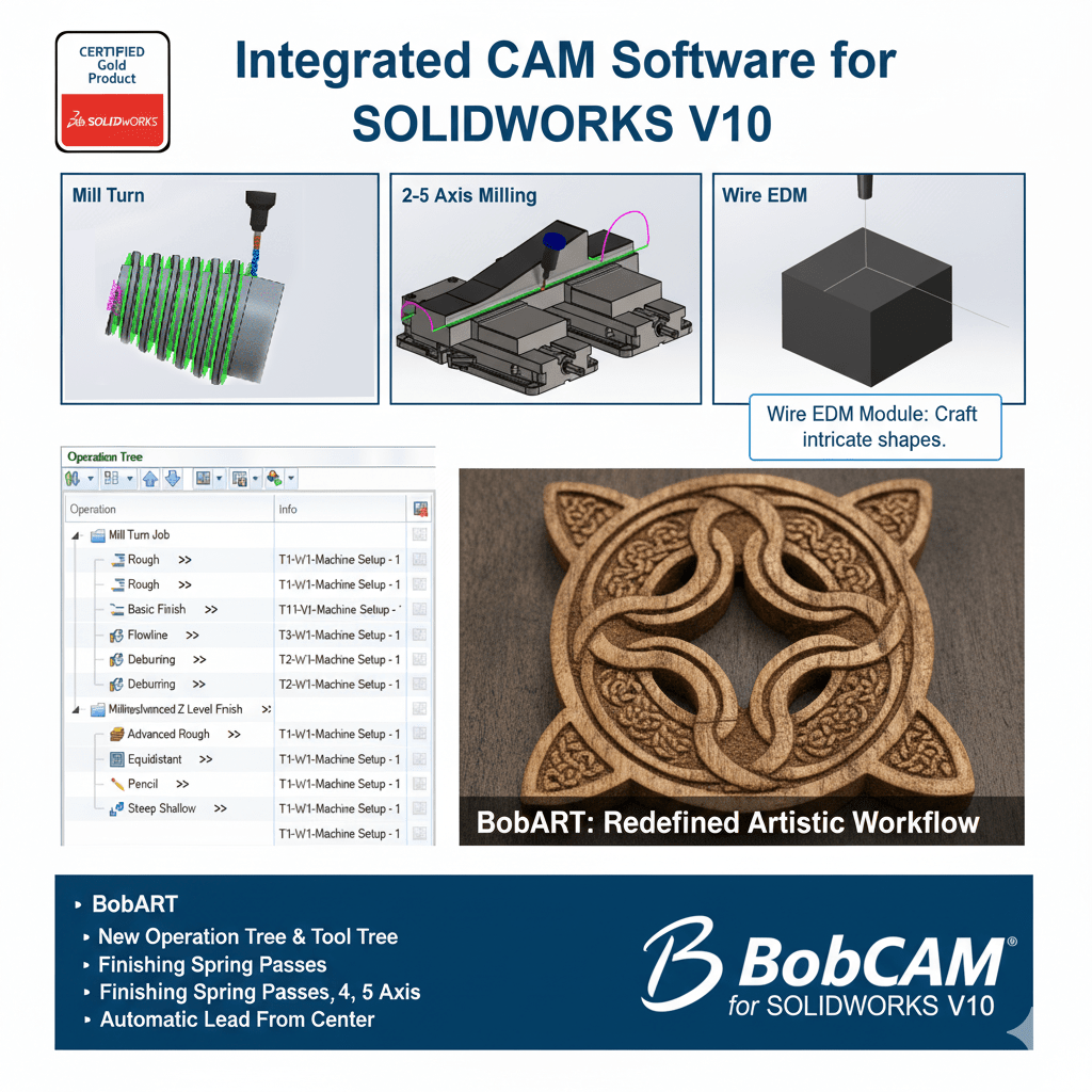 Integrated CAM Software for SOLIDWORKS