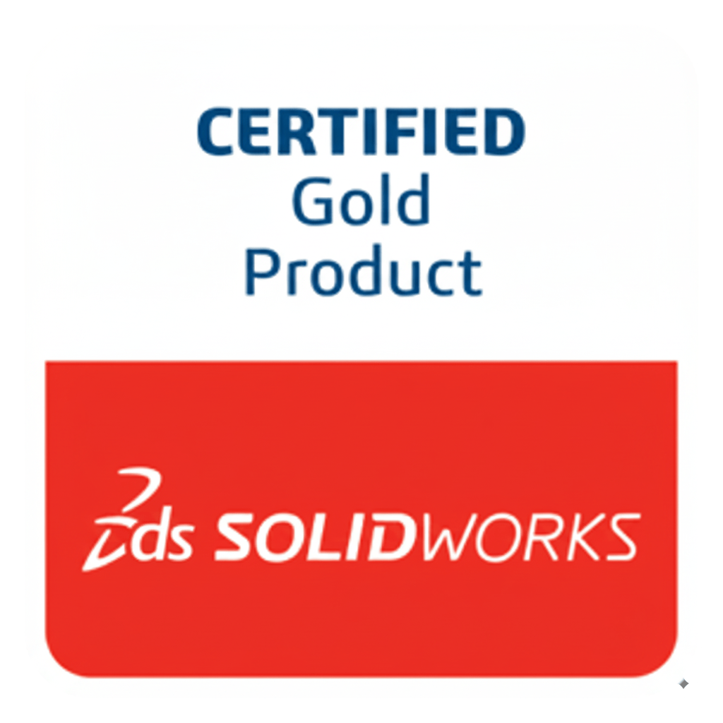 SOLIDWORKS Certified Gold Product